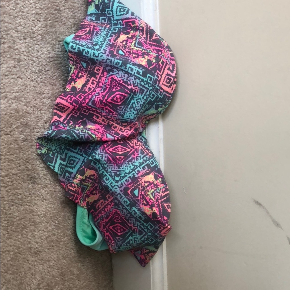 Aztec print bikini